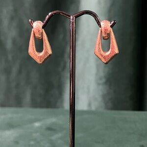 Vintage Gold Tone Post Earrings